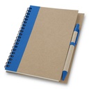 Notatnik ok. A5 z długopisem | Salvatore V2389-11 - niebieski