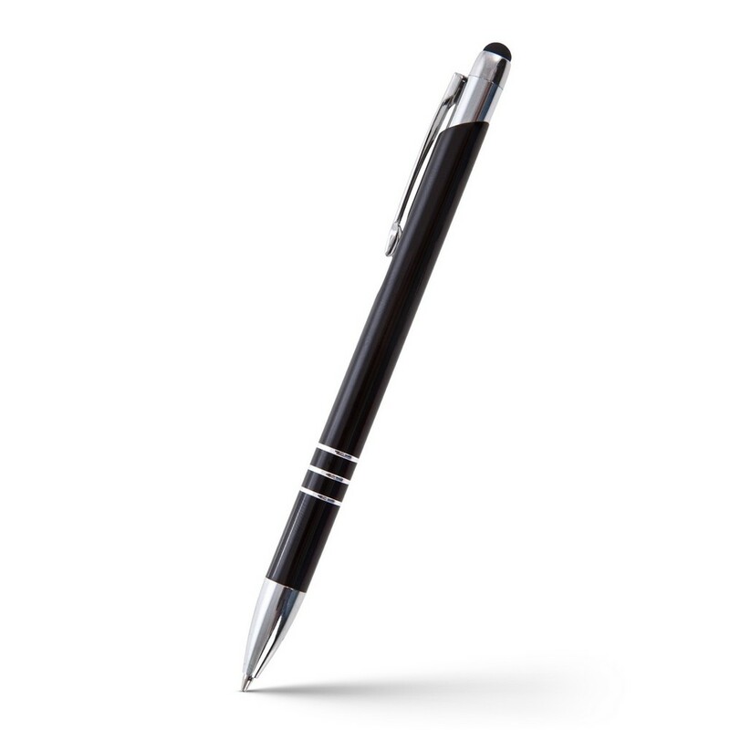 Długopis, touch pen | Zachary V1701-03 - czarny