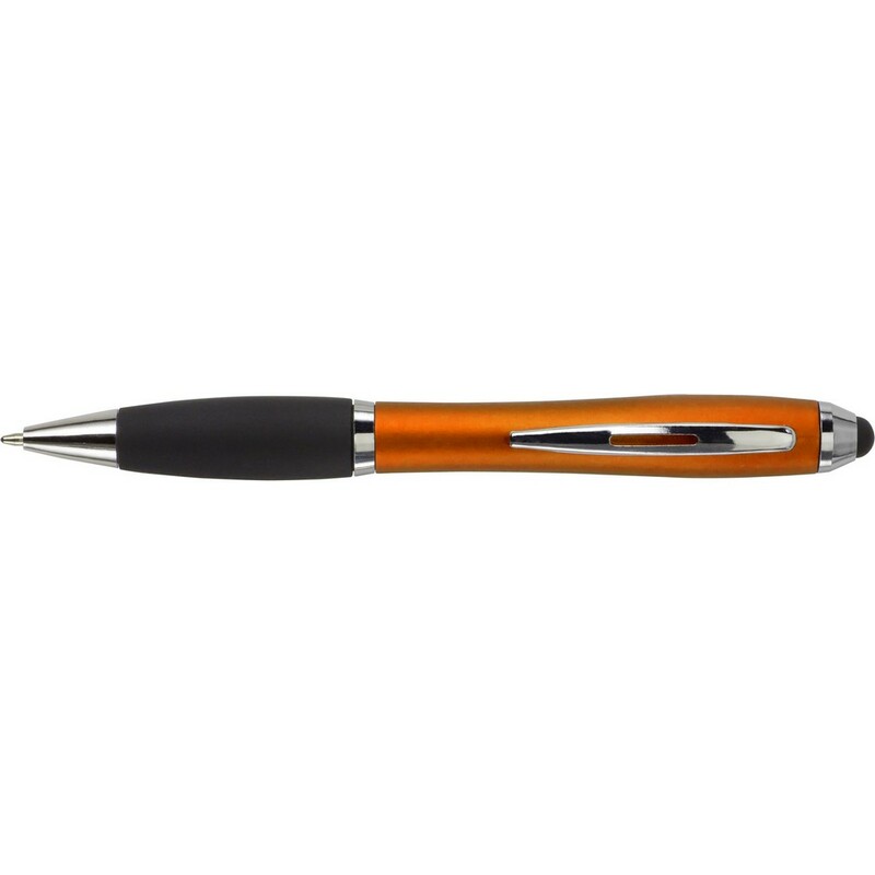 Dlugopis, touch pen V1315-07 - pomaranczowy