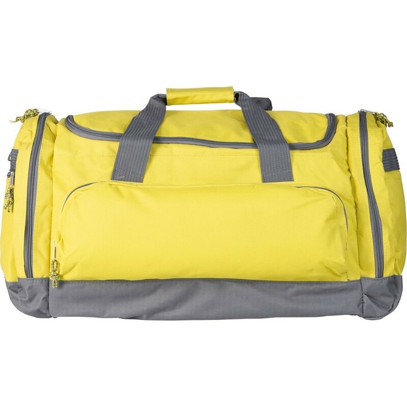 Torba sportowa, podrozna V4624-08 - zolty