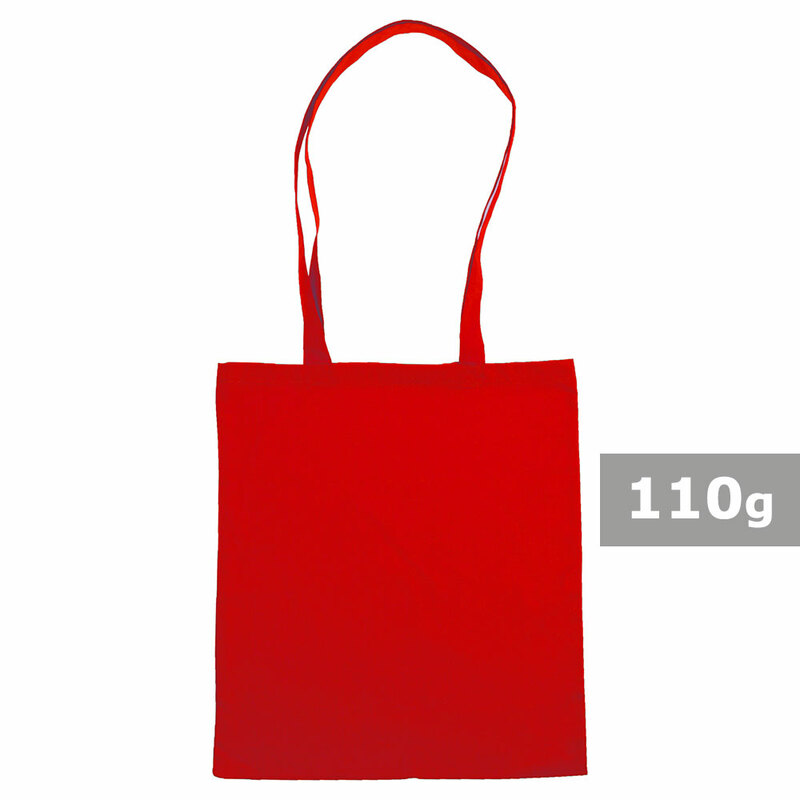 Torba bawelniana na zakupy V5801-05 - czerwony