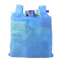 Torba na zakupy, składana V5804-23 - błękitny