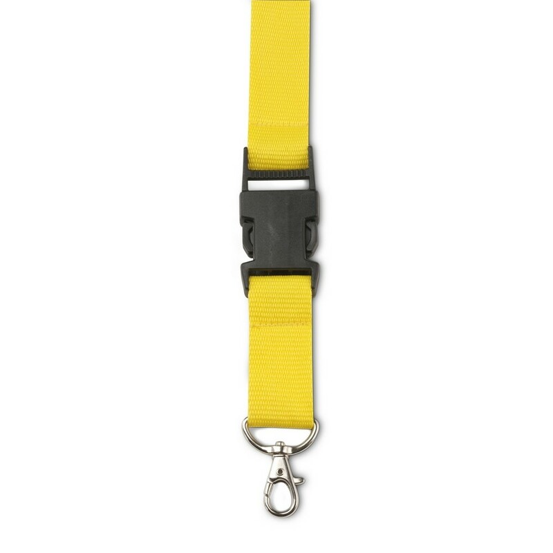 Smycz reklamowa V2403-08 - zolty