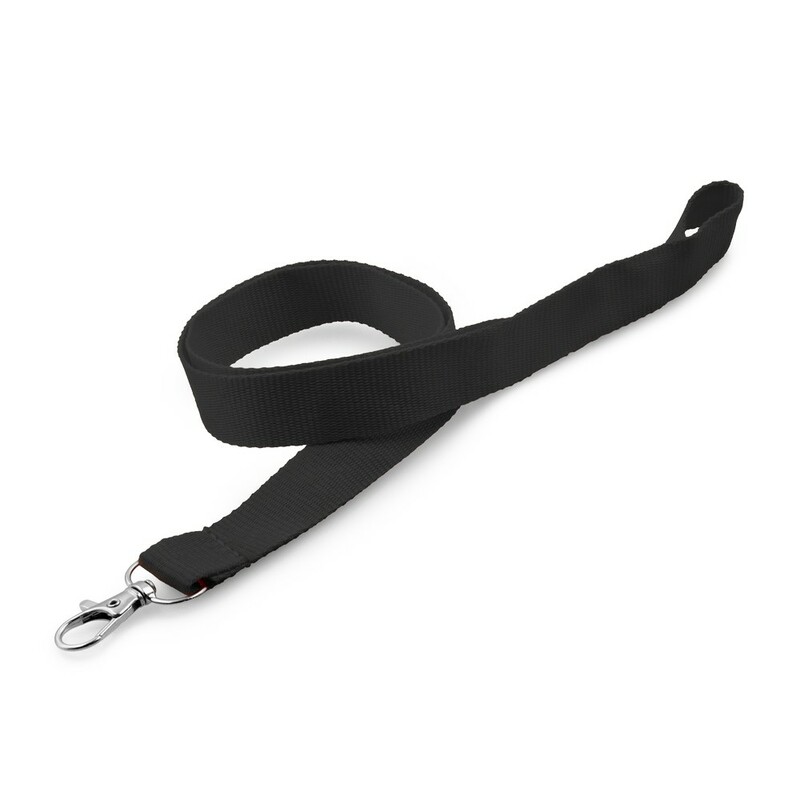 Smycz reklamowa V4779-03 - czarny