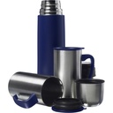 Termos 500 ml i 2 kubki 300 ml V4502-04 - granatowy