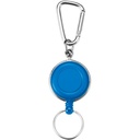 Ski pass, rozciagany przewod ok. 60 cm V6403-11 - niebieski