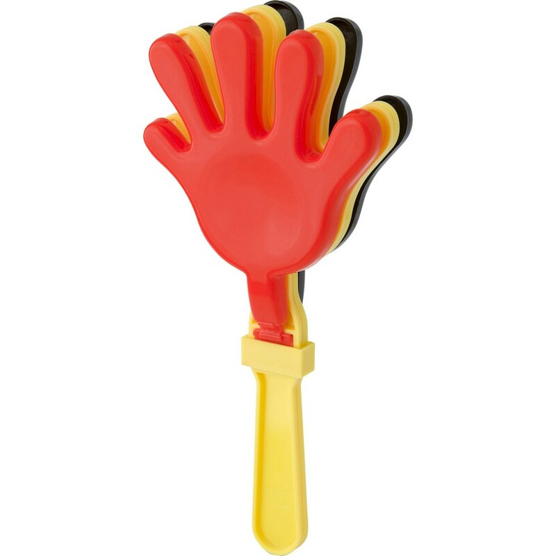 Klaskacz kibica "reka" V6580-99 - wielokolorowy