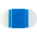 Gumka do mazania i temperówka V9639-11 - niebieski