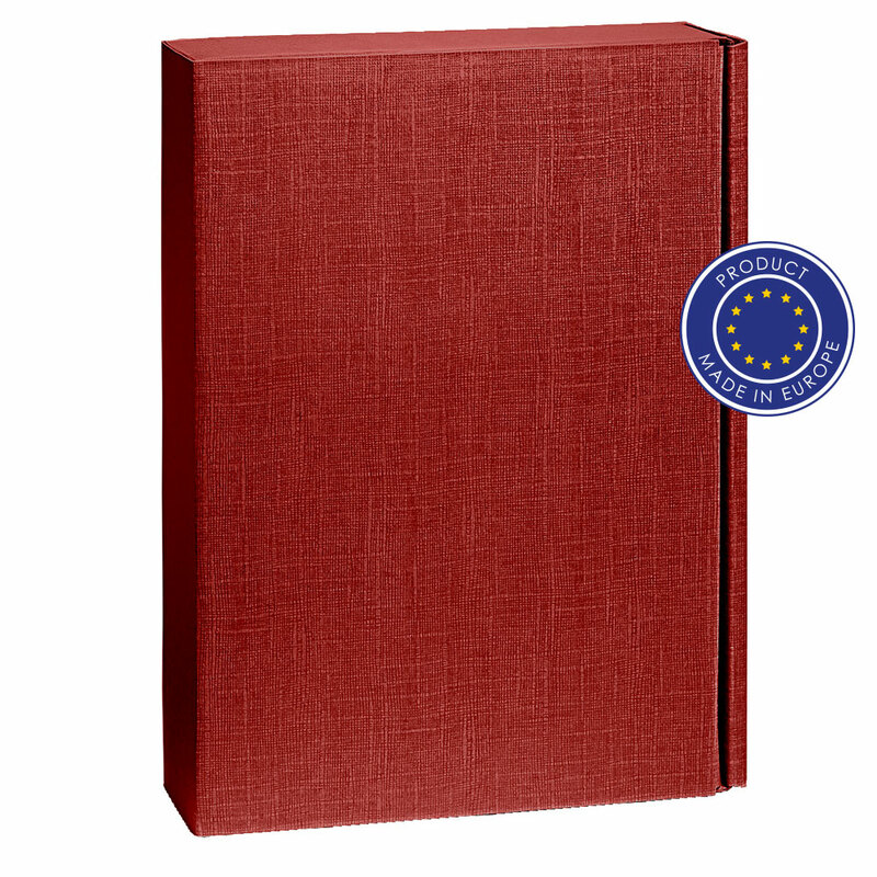 Ekskluzywny kartonik na wino, 3 el. | Rue V6603-12 - burgund