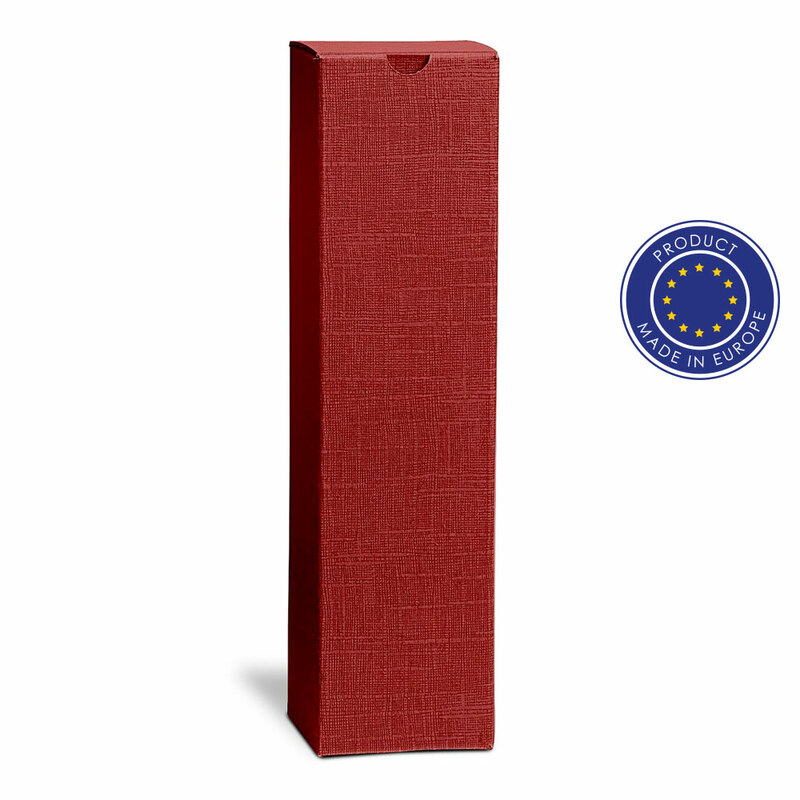 Ekskluzywny kartonik na wino, 1 el. | Faye V6601-12 - burgund