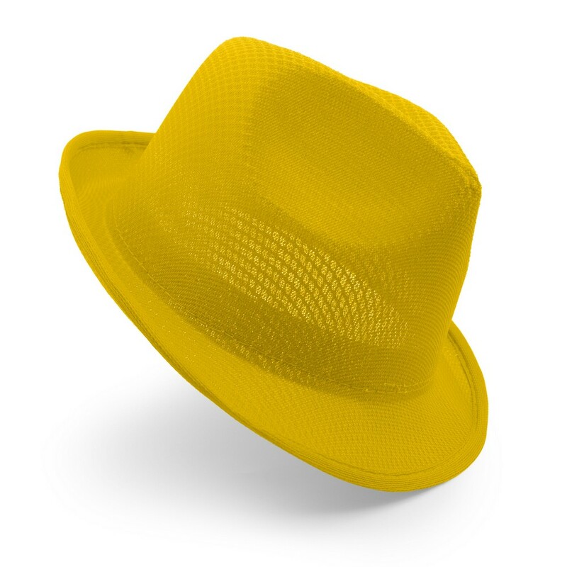 Kapelusz V7057-08 - żółty