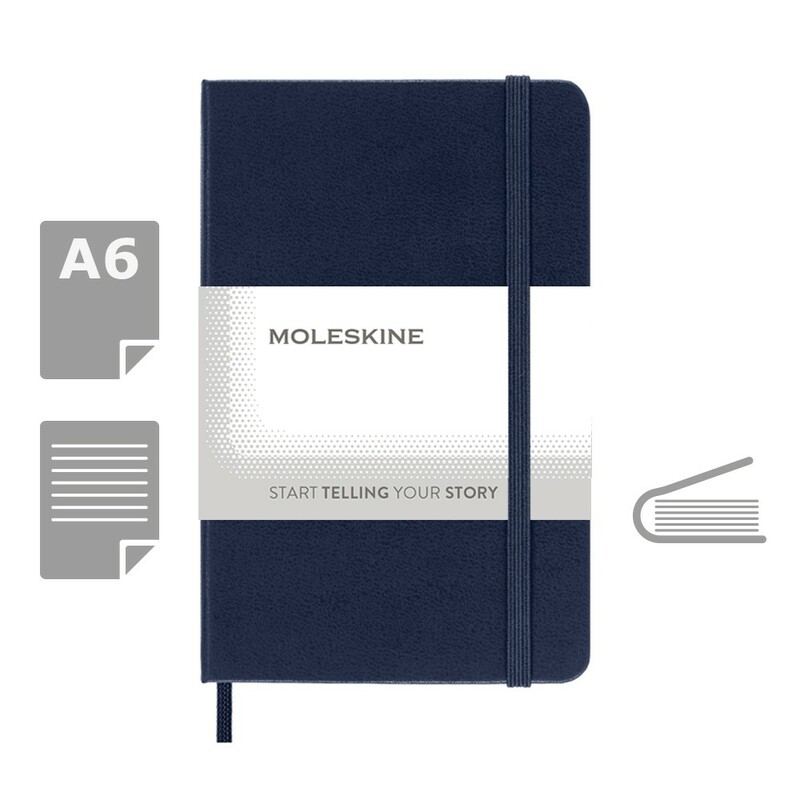 MOLESKINE Notatnik ok. A6 VM201-27 - ciemnoniebieski
