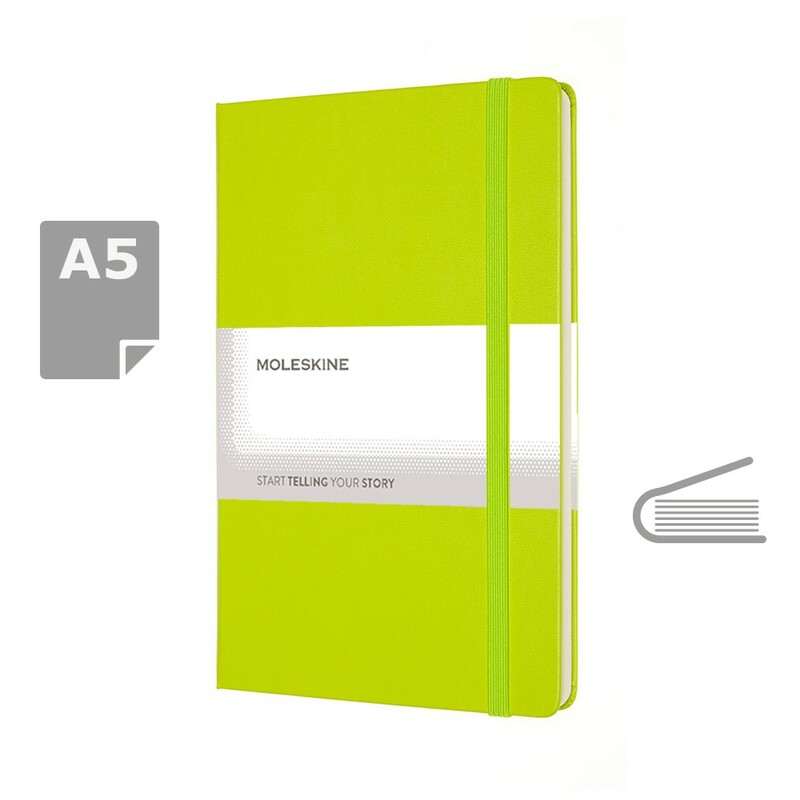 MOLESKINE Notatnik ok. A5 VM302-09 - limonkowy