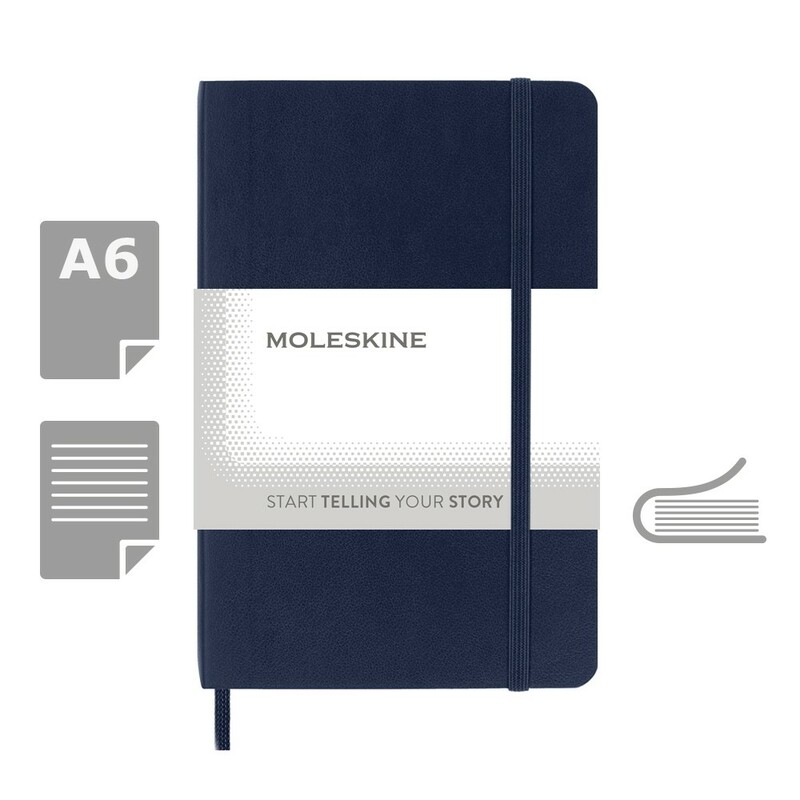 MOLESKINE Notatnik ok. A6 VM203-27 - ciemnoniebieski