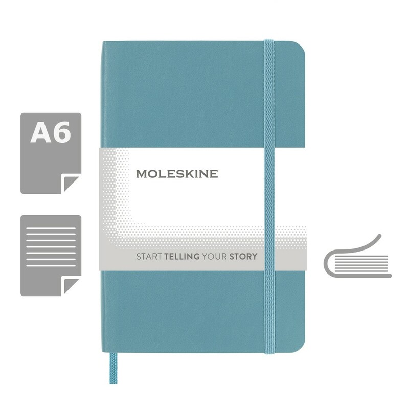 MOLESKINE Notatnik ok. A6 VM203-29 - turkusowy