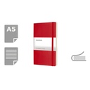 MOLESKINE Notatnik ok. A5 VM303-05 - czerwony