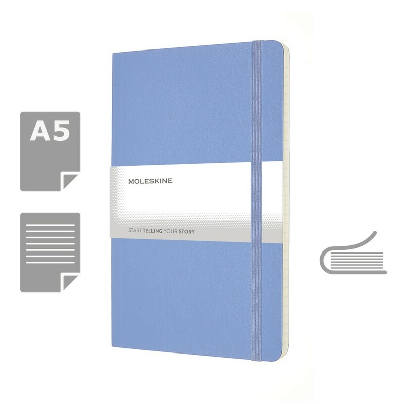 MOLESKINE Notatnik ok. A5 VM303-11 - niebieski