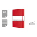 MOLESKINE Notatnik ok. B5 VM401-05 - czerwony