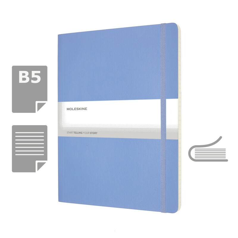 MOLESKINE Notatnik ok. B5 VM401-11 - niebieski