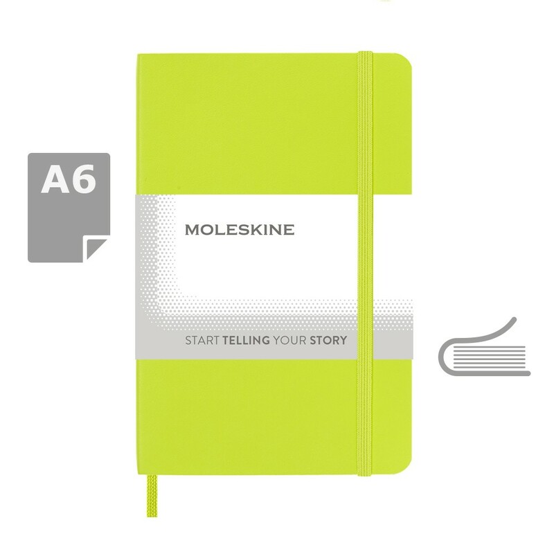 MOLESKINE Notatnik ok. A6 VM205-09 - limonkowy