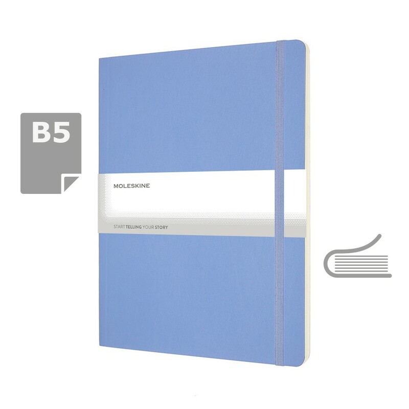 MOLESKINE Notatnik ok. B5 VM402-11 - niebieski