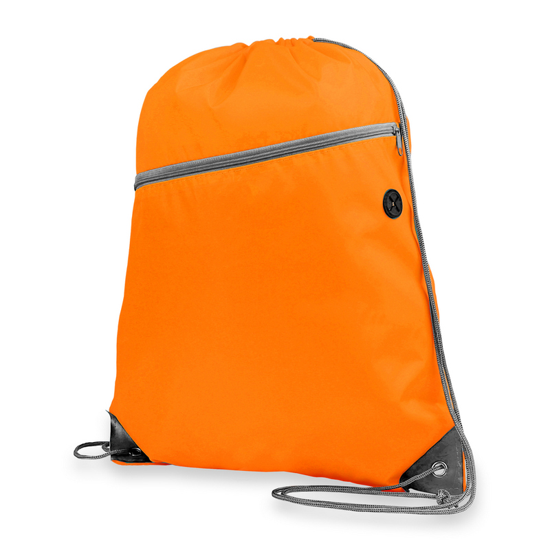 Worek ze sznurkiem | Ashton V9821-07 - pomarańczowy