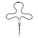 Smycz reklamowa V9831-03 - czarny