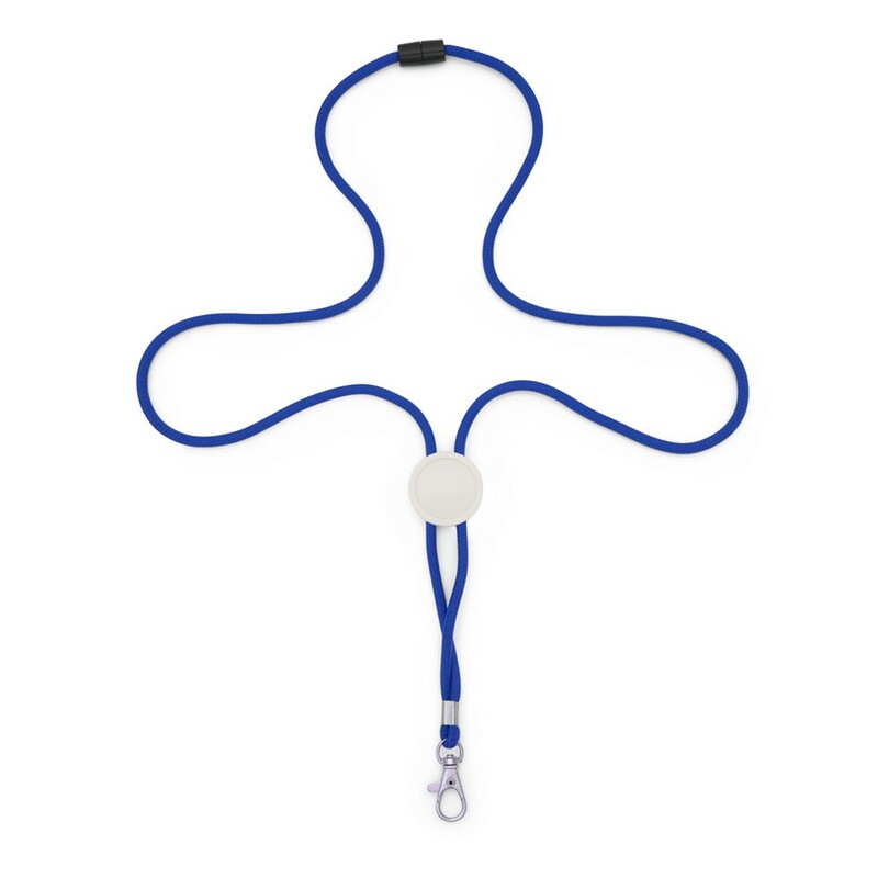 Smycz reklamowa V9831-11 - niebieski