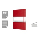 MOLESKINE Notatnik ok. B5 VM404-05 - czerwony