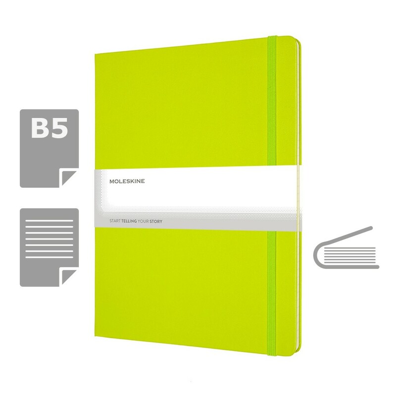MOLESKINE Notatnik ok. B5 VM404-09 - limonkowy