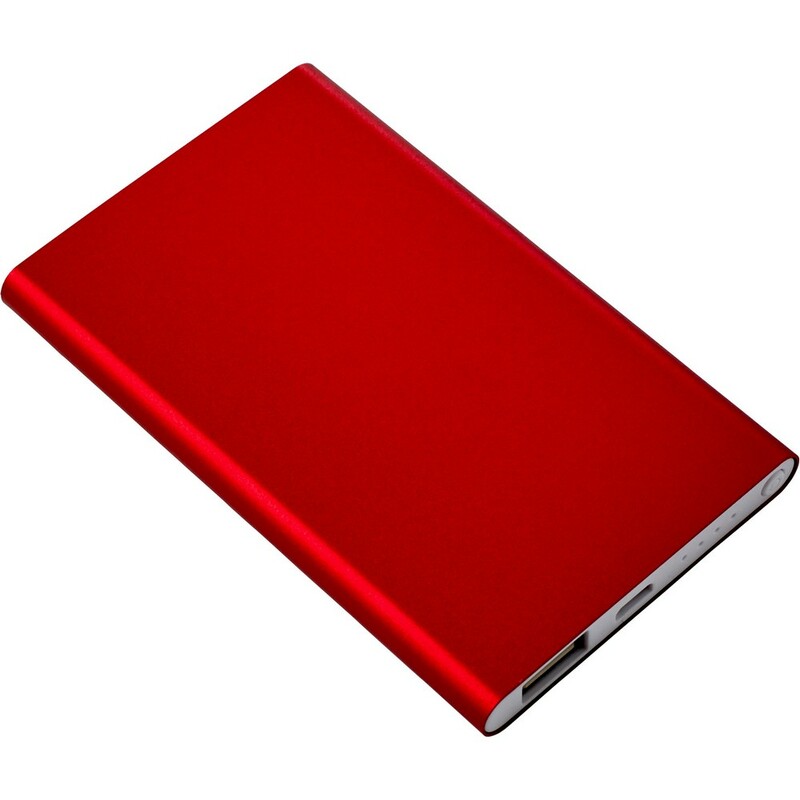 Power bank 4000 mAh V3577-05 - czerwony