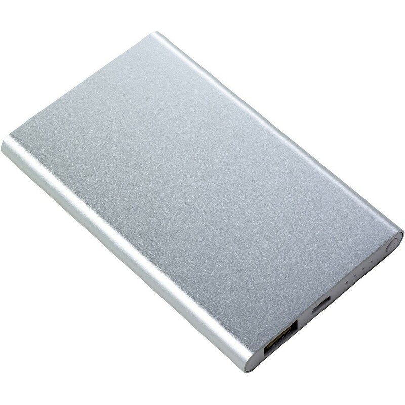 Power bank 4000 mAh V3577-32 - srebrny