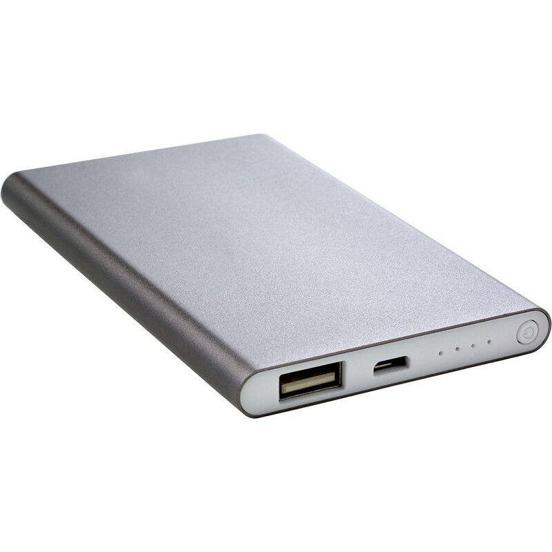 Power bank 4000 mAh V3577-15 - grafitowy