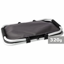 Koszyk na zakupy, składany V9431-19 - szary