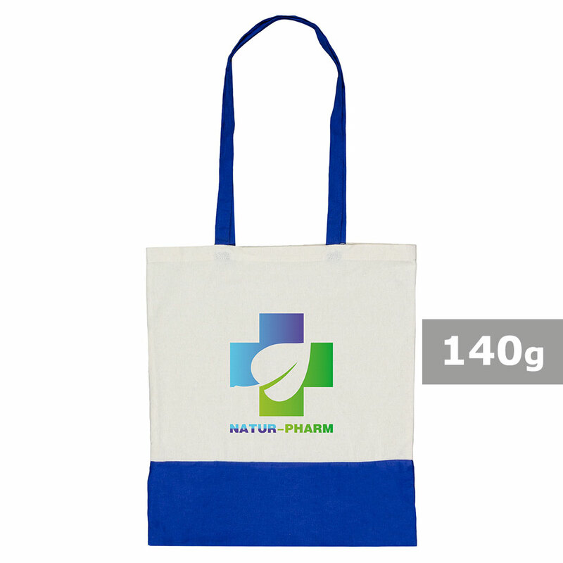 Torba bawelniana na zakupy | Ellen V9490-04 - granatowy