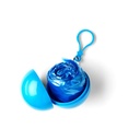 Peleryna w kulce V4125/A-11 - niebieski