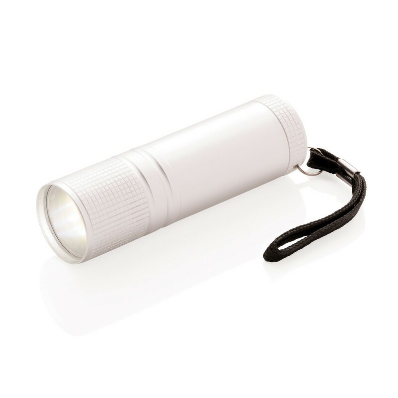 Latarka COB P513.822 - srebrny