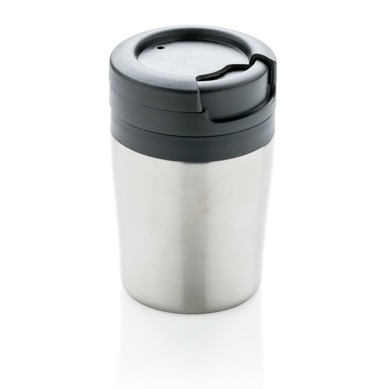 Kubek termiczny 160 ml Coffee To Go P432.922 - srebrny