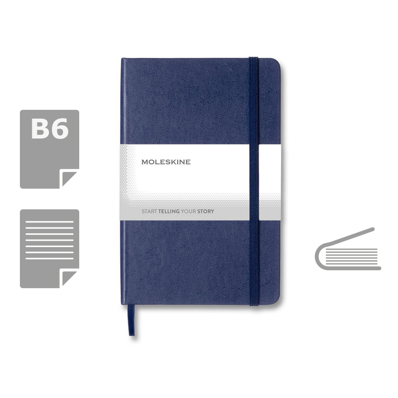 MOLESKINE Notatnik ok. B6 VM026-04 - granatowy