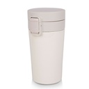 Kubek termiczny 300 ml, posiada sitko zatrzymujace fusy | Laura V0552-20 - bezowy