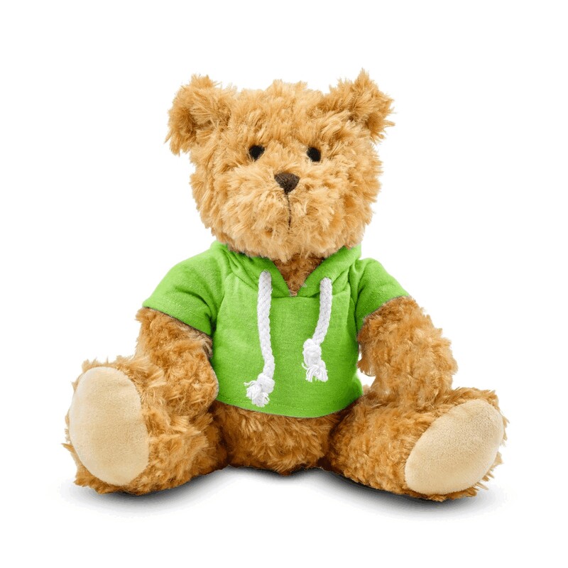 Miś pluszowy z bluzą V7320-06 - zielony
