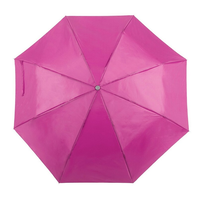 Parasol manualny, skladany V0733-31 - fuksja