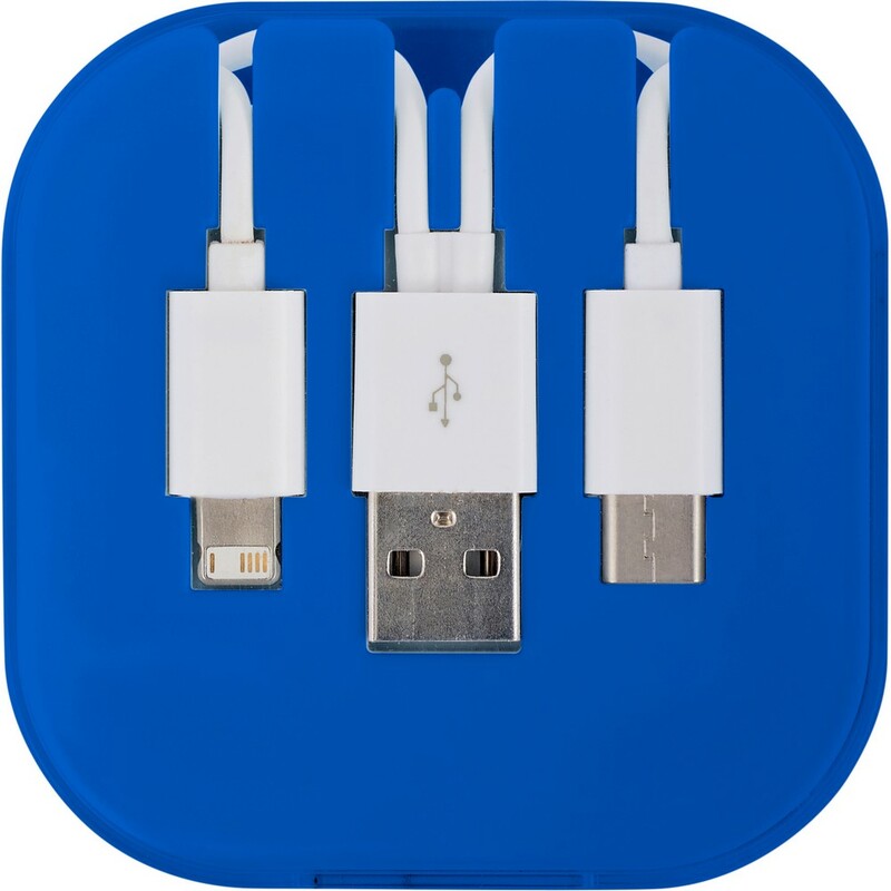 Kabel do ładowania V3927-11 - niebieski