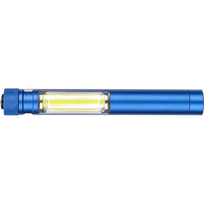 Latarka COB V9748-23 - błękitny