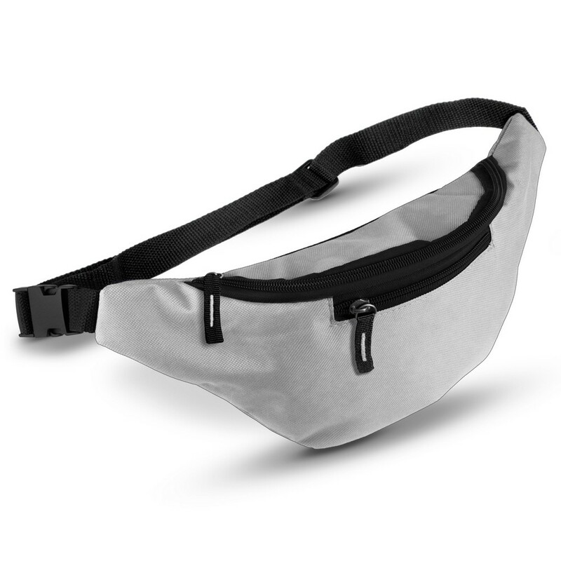 Saszetka zapinana w pasie | Jane V0752-19 - szary