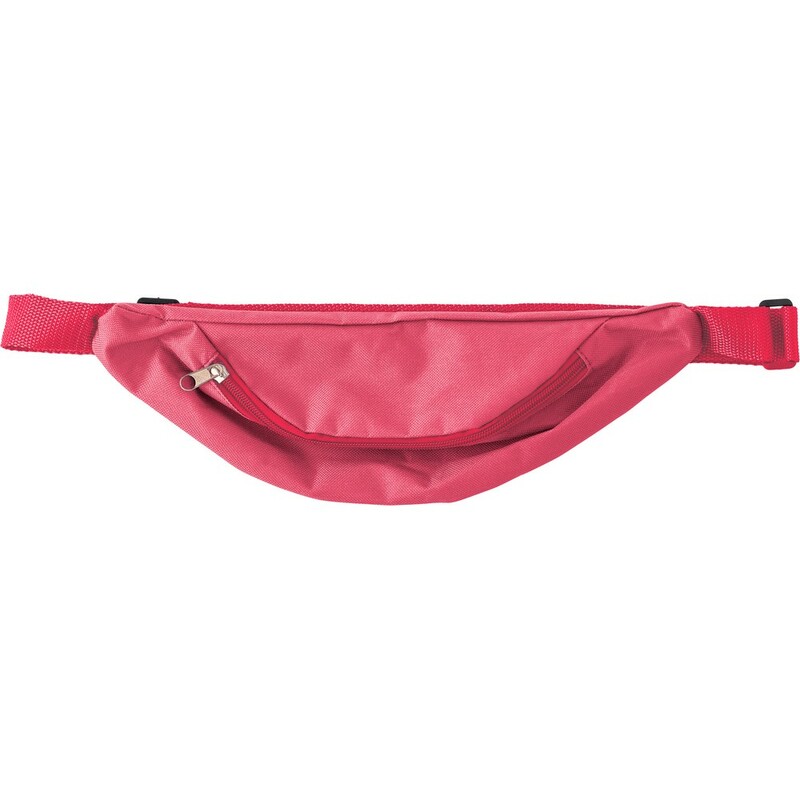 Saszetka zapinana w pasie V0809-05 - czerwony