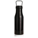 Butelka termiczna 500 ml Air Gifts, pojemnik w zakretce | Jessica V0850-03 - czarny