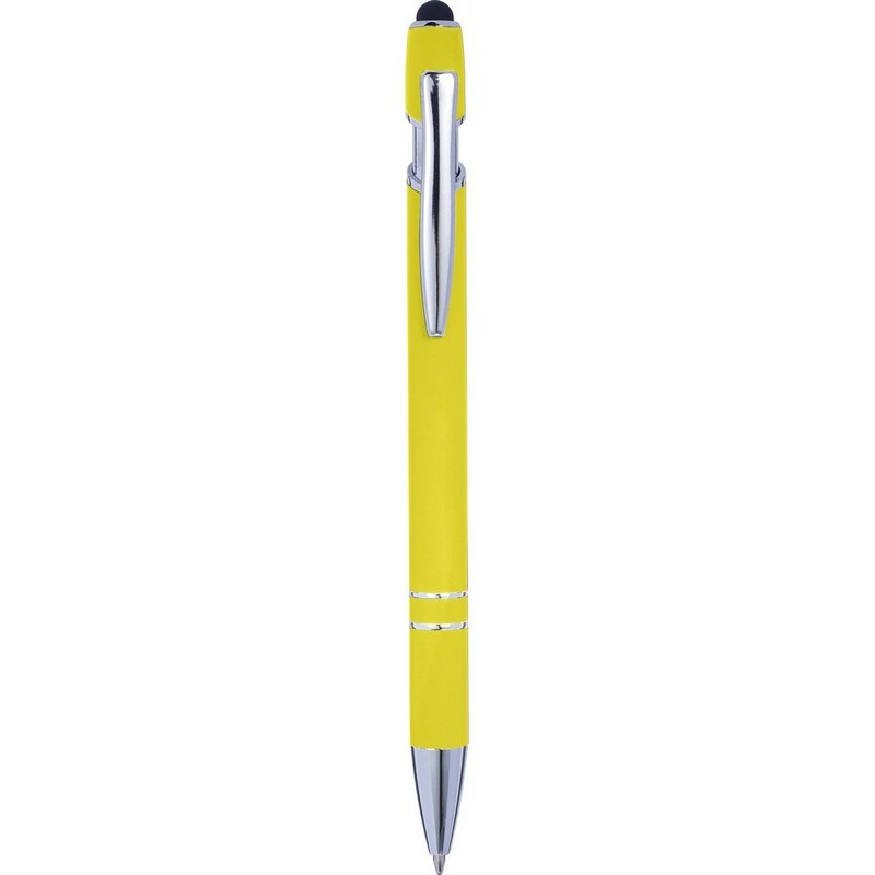 Dlugopis, touch pen V1917-08 - zolty