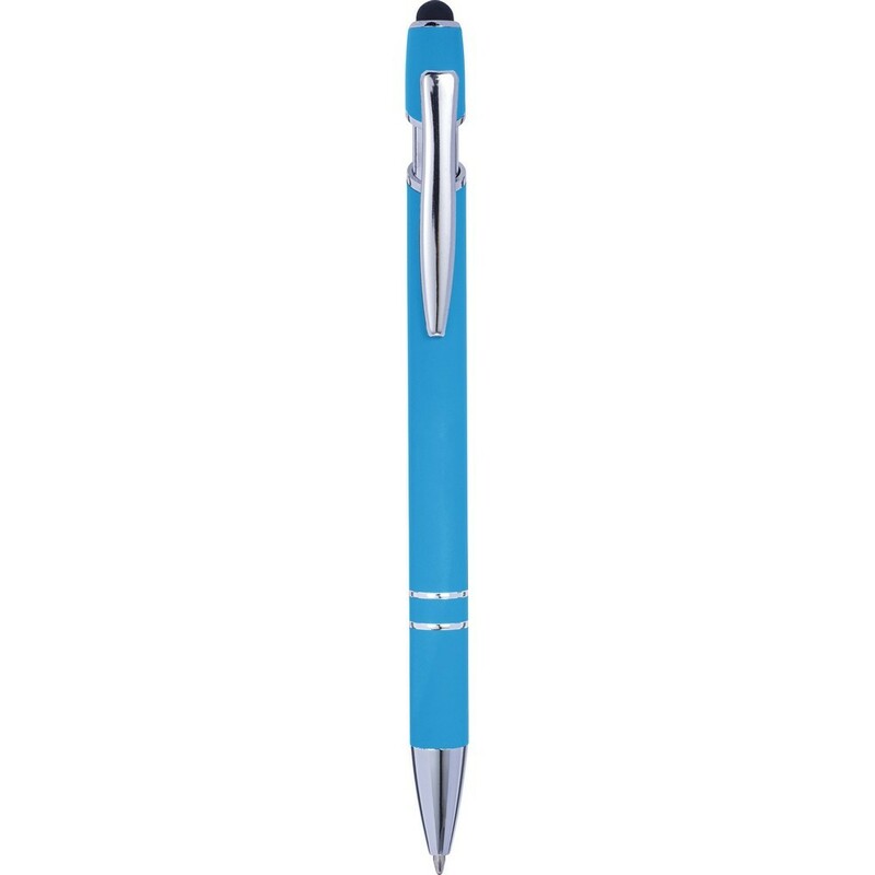 Dlugopis, touch pen V1917-23 - blekitny