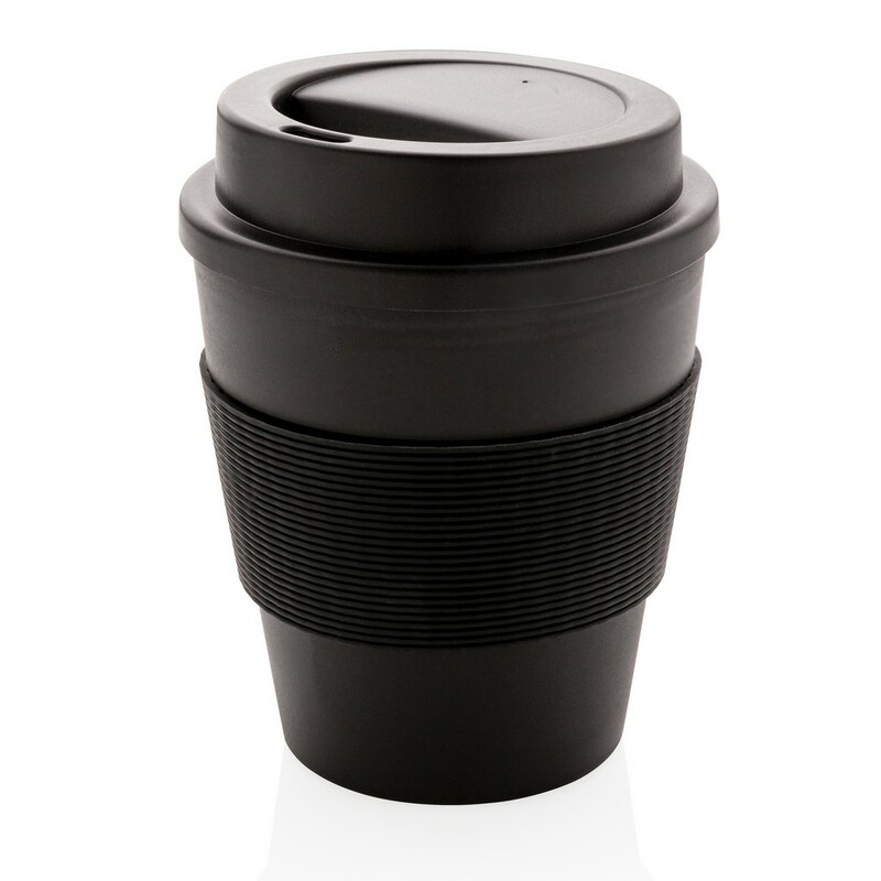 Kubek podrozny 350 ml P432.681 - czarny